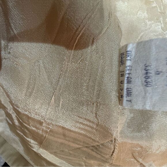 BCBGMaxAzria Light Tan Zip Up  Vest Size 6 - Picture 6 of 6